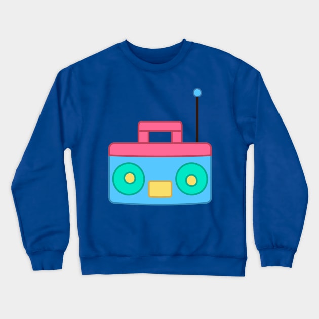 Boom Box - Mabel's Sweater Collection Crewneck Sweatshirt by Ed's Craftworks